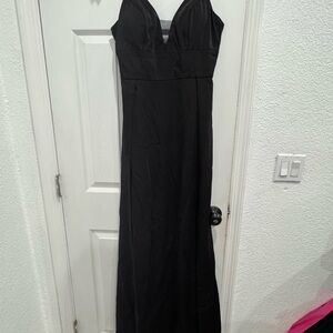 Chic Strapless Black Dress